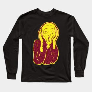 The Scream, Skrik (Shriek).  Der Schrei der Natur (The Scream of Nature) TORSO and above Long Sleeve T-Shirt